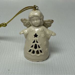 Lenox Angel Wishes Christmas Tree Small Bell Ornament